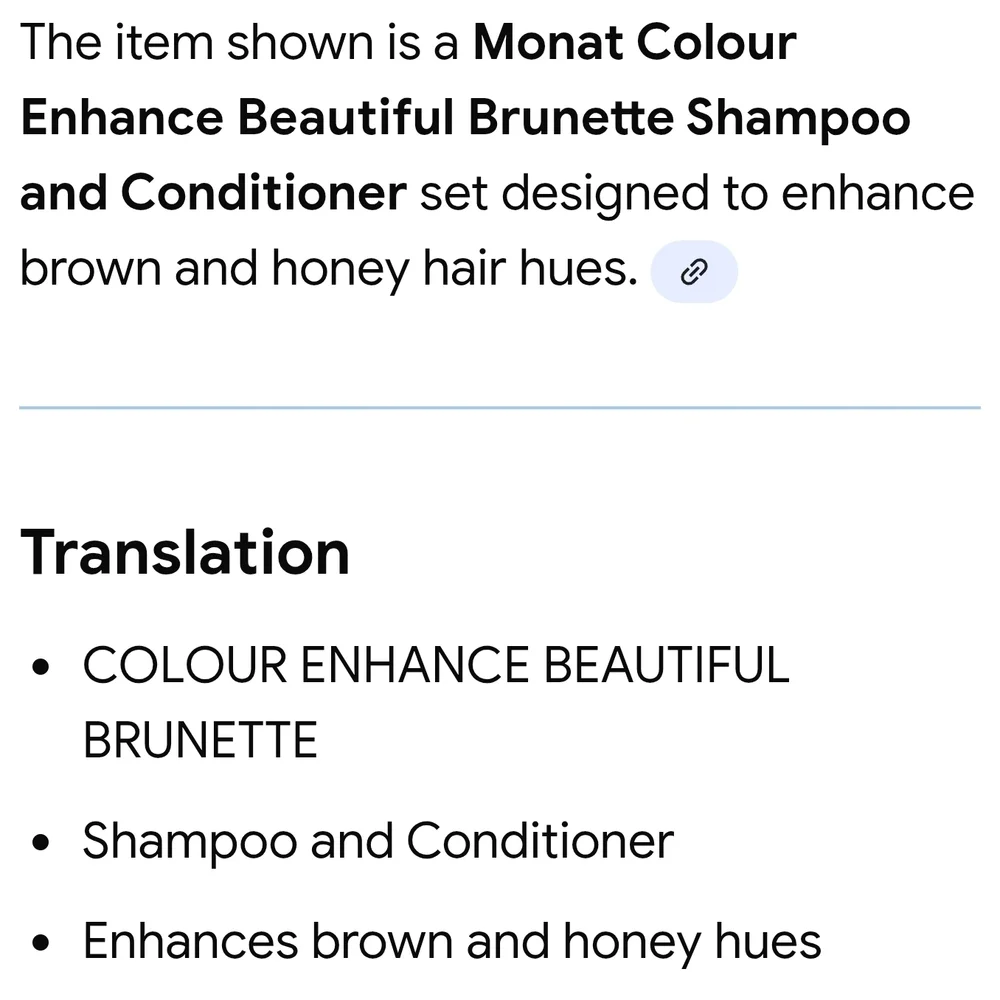 MONAT Colour Enhance Beautiful Brunette Shampoo & Conditioner - Brown